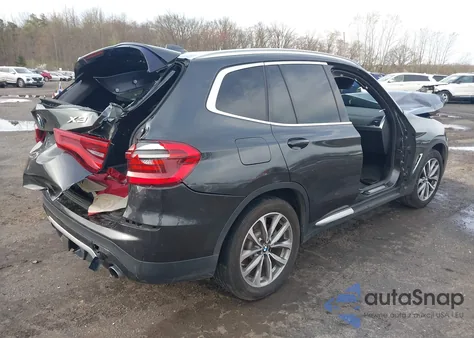 2018 BMW X3 xDrive30I from USA, damaged, VIN 5UXTR9C52JLD61357